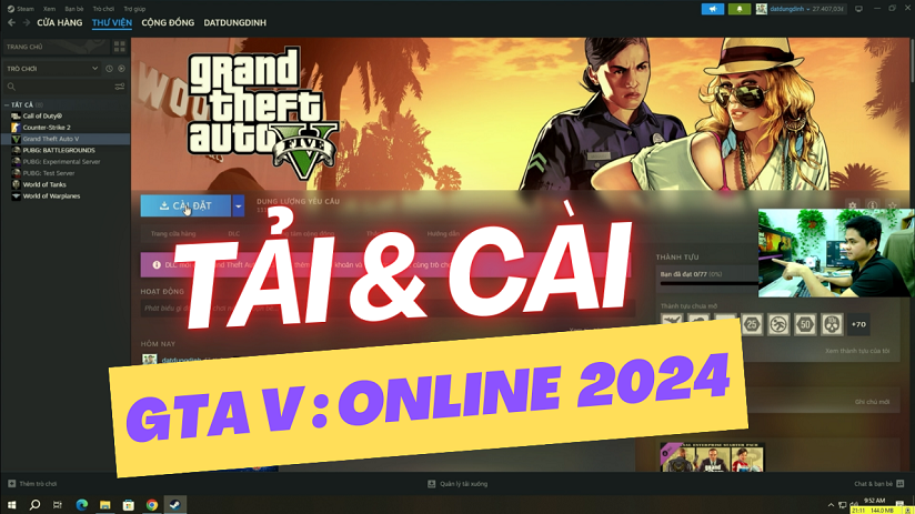 Cách Tải và Cài Game GTA V Online Cho Laptop PC Kèm Cách Mua Game GTA V Online Qua Devine Shop